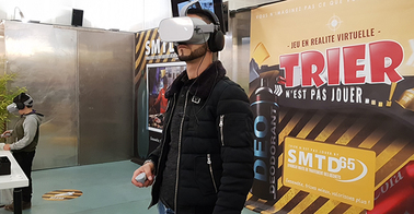 "Trier n'est pas jouer" jeu en réalité virtuelle